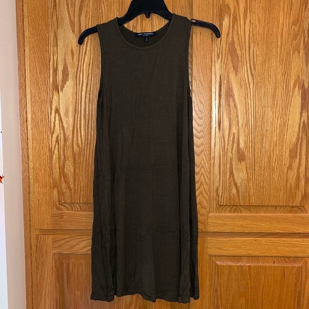 Dark Green One ❤️ Clothing Los Angeles Dress